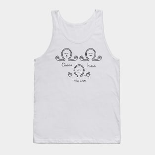 Meditating ohm physics science joke Tank Top